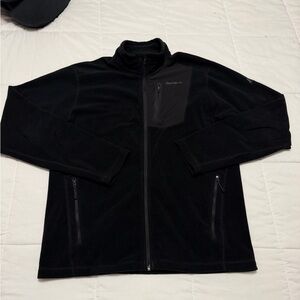 Eddie Bauer Men's Black Fleece Jacket